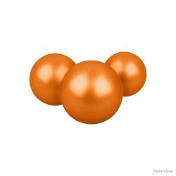 Boite de 500 billes paintball gélatine bio PAB50 orange cal 50