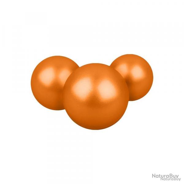Boite de 500 billes paintball gélatine bio PAB50 orange cal 50