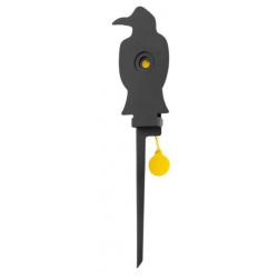 Cible mobile silhouettes Corbeau pour air comprimé Cal. 4.5 mm. BO MANUFACTURE