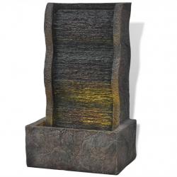 Fontaine d'intérieur avec lampe LED Polyrésine alsavelo