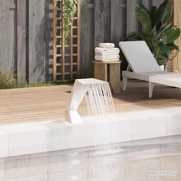 Fontaine d'tang Acier inoxydable 64 x 30 x 52 cm Argent alsavelo