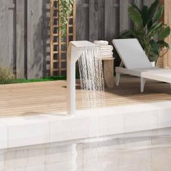 Fontaine d'étang Acier inoxydable 50 x 30 x 90 cm Argenté alsavelo