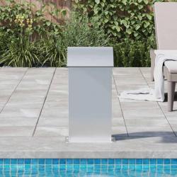 Fontaine de piscine 50x30x60 cm Acier inoxydable alsavelo