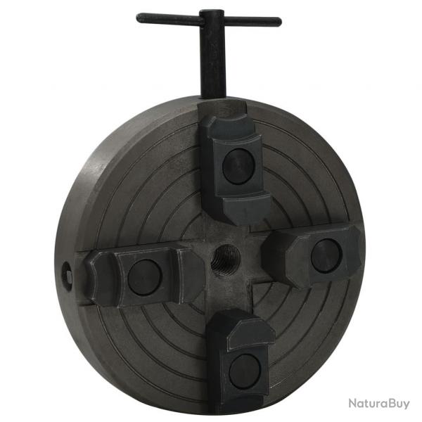 Mandrin  bois  4 mchoires connexion M18 acier noir 150x63 mm alsavelo