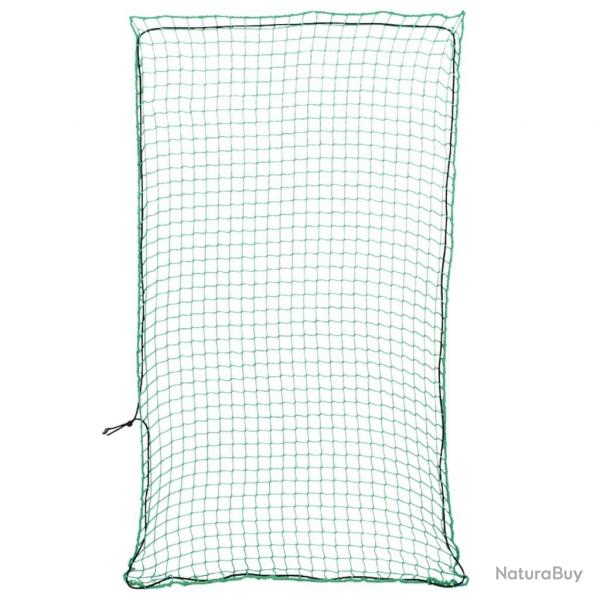 Filet pour remorque avec corde lastique vert 4x2,5 m PP alsavelo