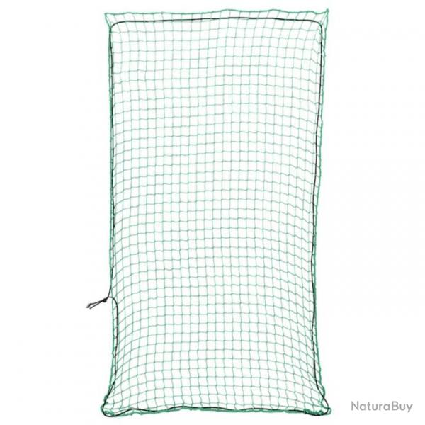 Filet pour remorque avec corde lastique vert 4x2 m PP