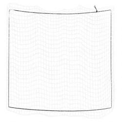 Filet pour remorque avec corde élastique blanc 3x3 m PP alsavelo