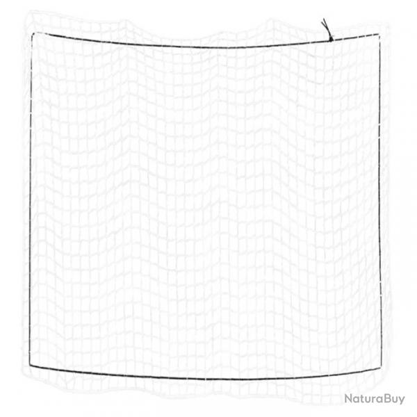 Filet pour remorque avec corde lastique blanc 3x3 m PP alsavelo