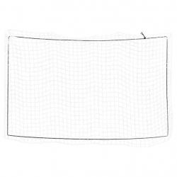 Filet pour remorque avec corde élastique blanc 4x2,5 m PP alsavelo