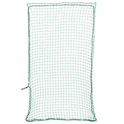 Filet pour remorque avec corde élastique vert 2,1x1,25 m PP alsavelo