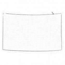 Filet pour remorque avec corde élastique blanc 6x3,5 m PP alsavelo