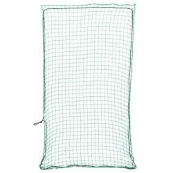 Filet pour remorque avec corde élastique vert 2,7x1,5 m PP alsavelo