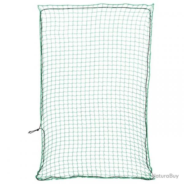 Filet pour remorque avec corde lastique vert 3x2 m PP alsavelo