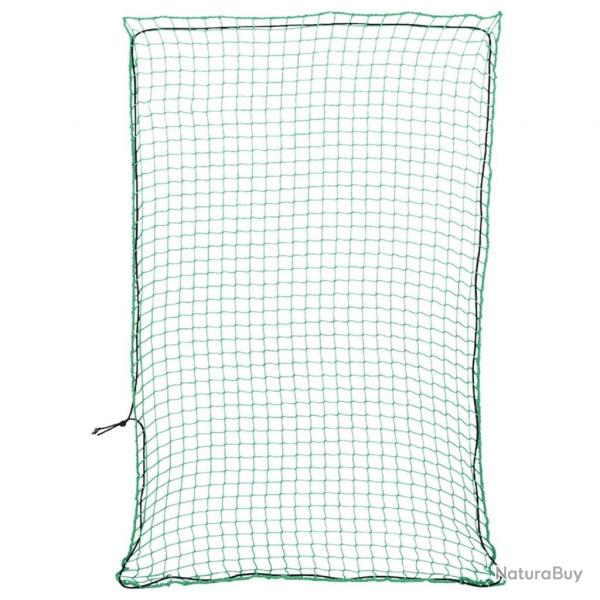 Filet pour remorque avec corde lastique vert 3x2 m PP alsavelo