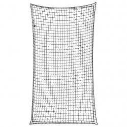 Filet pour remorque avec corde élastique noir 4,5x2,5 m PP alsavelo