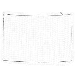 Filet pour remorque avec corde élastique blanc 2,2x1,5 m PP alsavelo