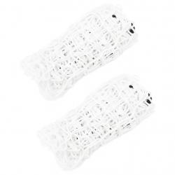 Filets à foin 2 pcs rectangulaire blanc 90x60 cm PP alsavelo