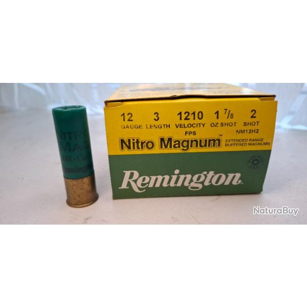 Cartouches REMINGTON Nitro magnum 12/76