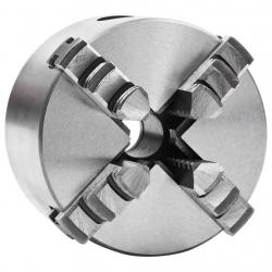 Mandrin de tour auto-centrant à 4 mâchoires 80 mm Acier alsavelo