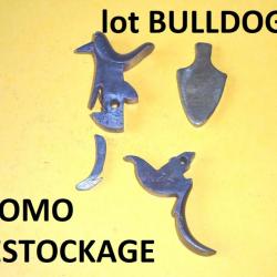 LOT pièces BULLDOG VELODOG LEFAUCHEUX CYCLISTE 6mm revolver - VENDU PAR JEPERCUTE (GE115)