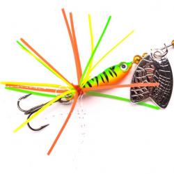 Cuiller Tournante Spro Larva Mayfly Micro Spinner 4g Firetiger