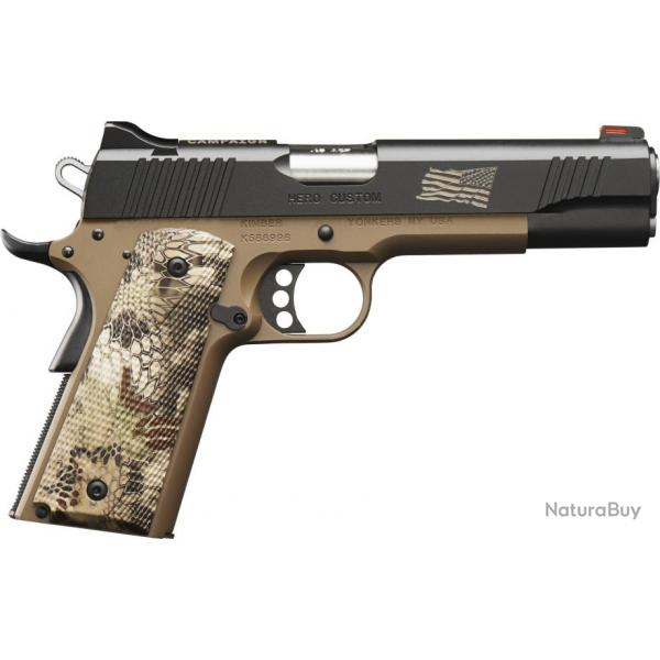 Pistolet Semi-automatique Kimber Hero Custom Cal.45 ACP - dition Spciale