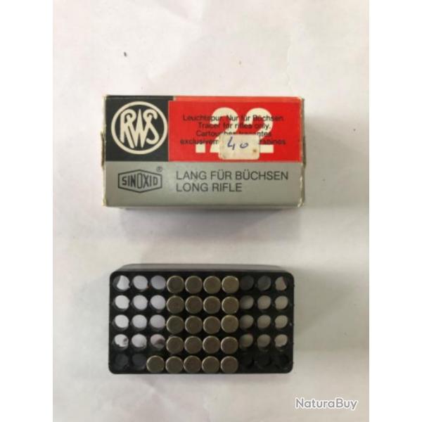 Munition traantes 22lr rws collections