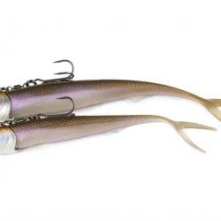 Leurre Souple Fox Rage Pelagic Ready Rig Slick Finesse 21cm 60g 21cm UV Wakasagi A l'unité