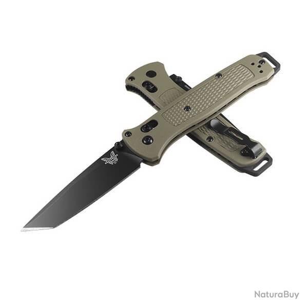 537BK-06 couteau pliant Benchmade Bailout Ranger green