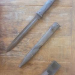 baionnette mauser 98K originale