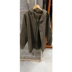 Veste kaki militaire doublée L