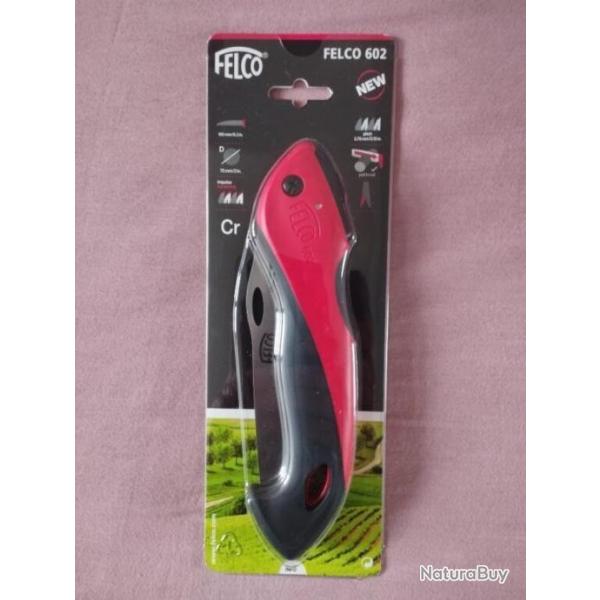 FELCO 602 Scie d'lagage (scie pliante, longueur de la lame 16 cm, avec coupe tirante) 100% NEUVE