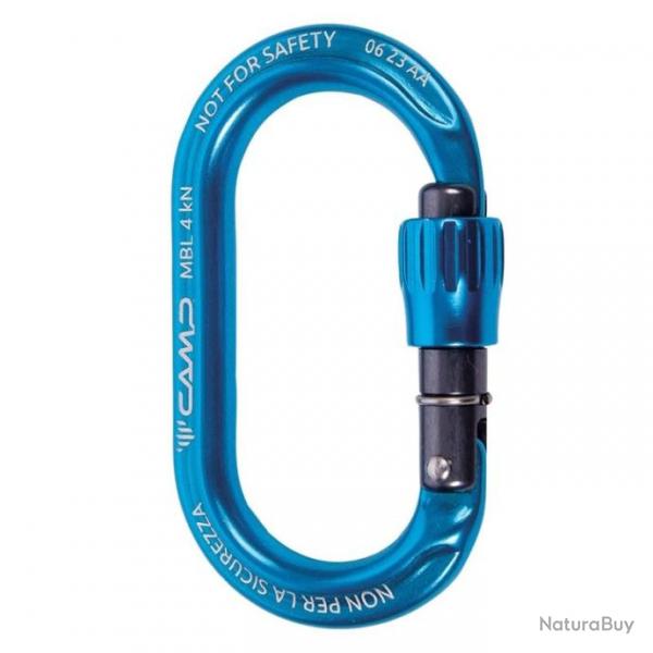 Mousqueton porte-cls Camp Ekto Lock  vis bleu