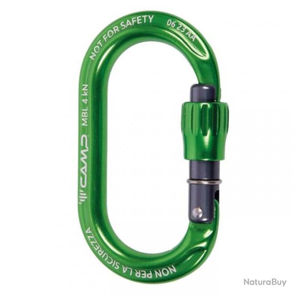 Mousqueton porte-cls Camp Ekto Lock  vis vert