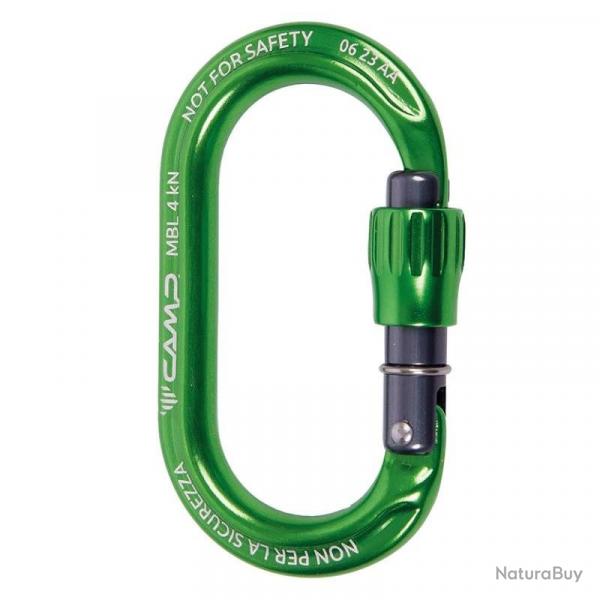 Mousqueton porte-cls Camp Ekto Lock  vis vert