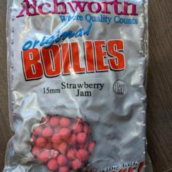 Boilies 15 mm RICHWORTH / STRAWBERRY / 1 kgs