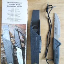 * Couteau de survie "Marco Polo" ann&eacute;es 80 *