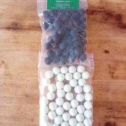 billes pour Umarex T4E cal.68 lot  de 40 billes RBI noyau acier+50 billes phosphorescent