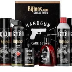 KIT D'ENTRETIEN COMPLET POUR ARMES DE POING RifleCX