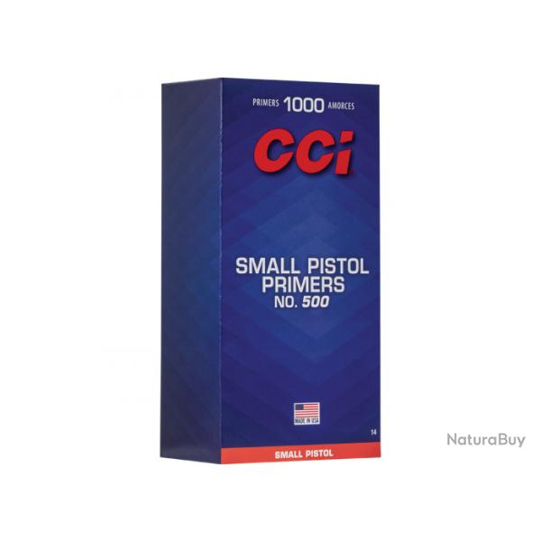 Bote de 1000 amorces CCI Small Pistol