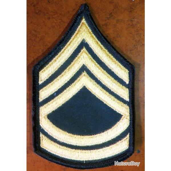 USA 1 authentique patch Grade E7 " SERGEANT 1CLASS " pour collection Ne pas porter