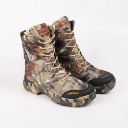 Bottes d'extérieur montantes pour hommes camouflage | Chaussures robustes chasse & randonnée - PROMO