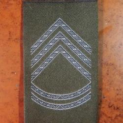 USA 1authentique patch Fourreau épaulette SERGEANT 1°CLASS olive drab pour collection Ne pas porter