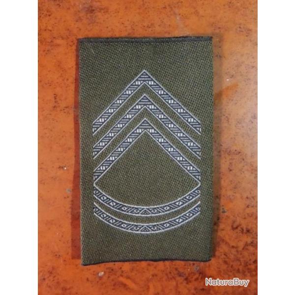 USA 1authentique patch Fourreau paulette SERGEANT 1CLASS olive drab pour collection Ne pas porter