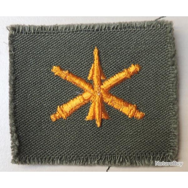 USA authentique collar patch Air Artillery / olive drab - annes 40/60 pour collection Ne pas porter