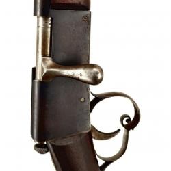 CARABINE DE TIR CALIBRE 22LR MODELE LEBEL SCOLAIRE PONTET VOLUTE CROSSE ANGLAISE - FRANCE XIXè Franc