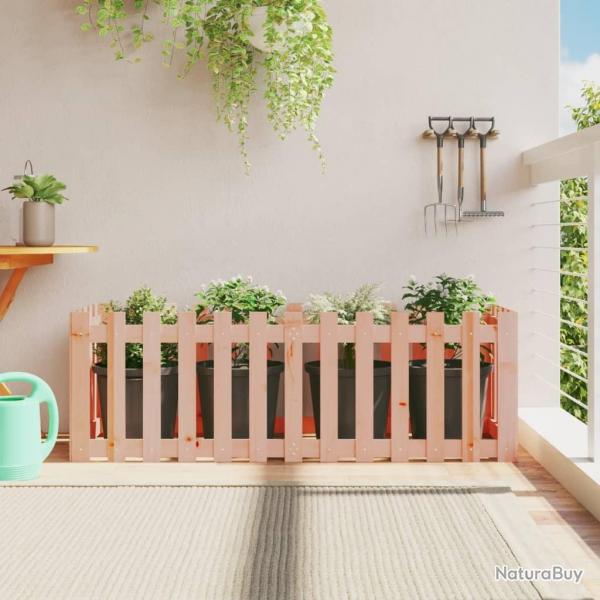 Lit surlev de jardin design de clture bois douglas massif alsavelo
