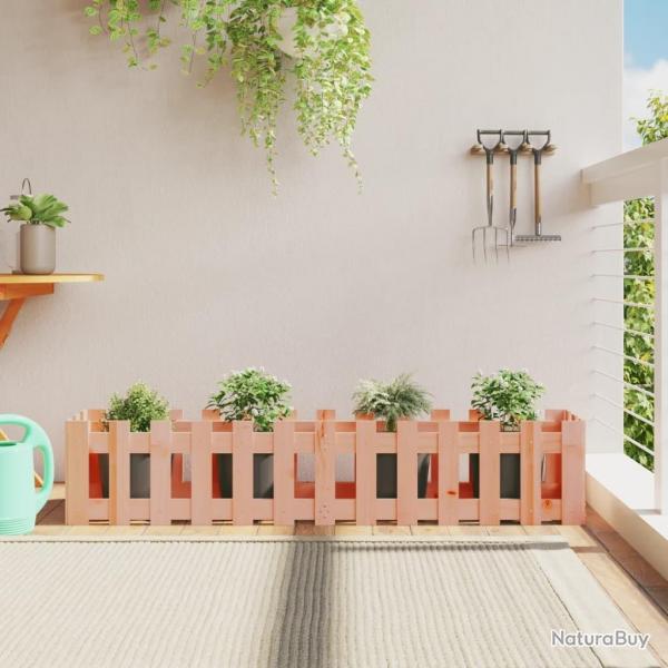 Lit surlev de jardin design de clture bois douglas massif alsavelo