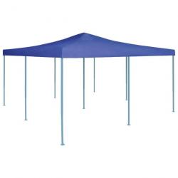 Belvédère pliable 5x5 m Bleu alsavelo