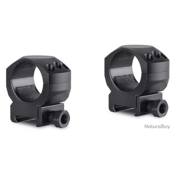 Colliers HAWKE Tactical Diamtre 30 mm pour rail de 21 mm Mdium